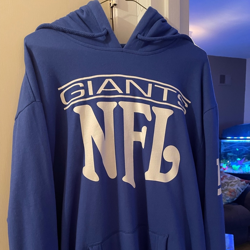Mitchell & Ness NY GIANTS hoodie size 2X